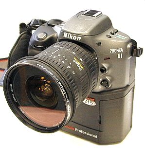 The Kodak DCS 315 Digital SLR Camera