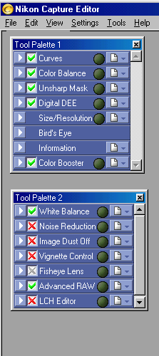 Tool Palette 1 & 2